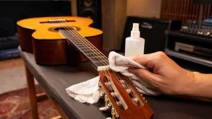 Nettoyage guitare : méthode pro pour éliminer poussière, saleté et traces sans effort