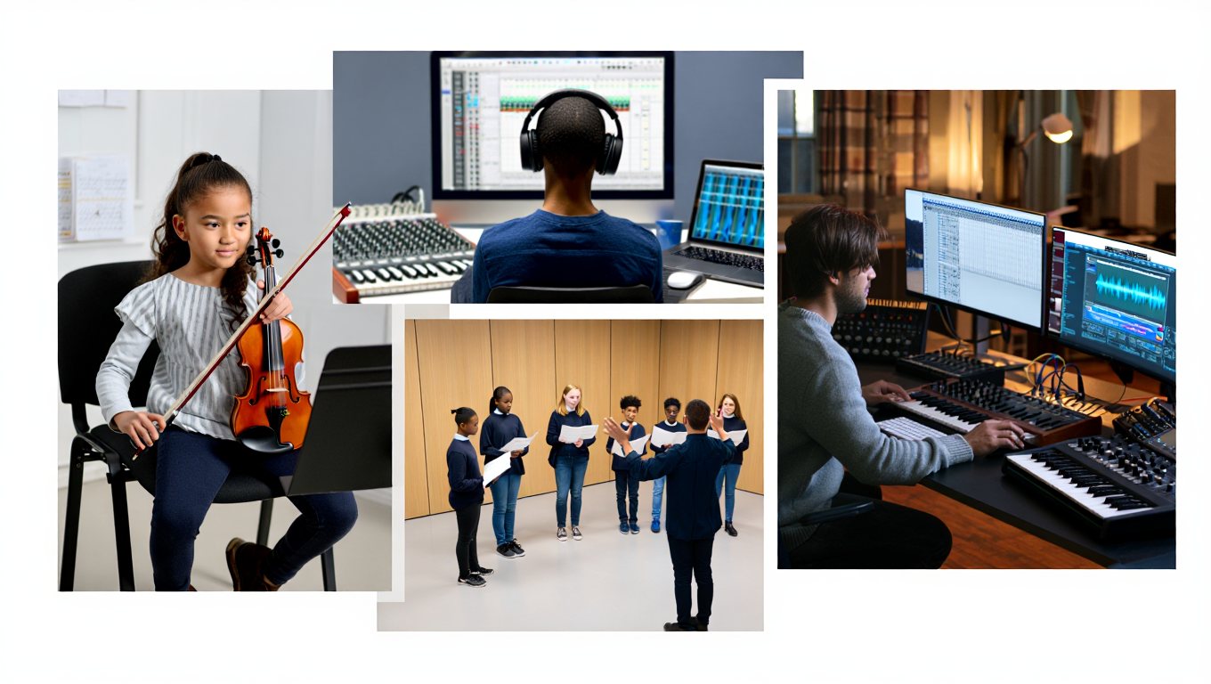 Les formations pour travailler dans la musique