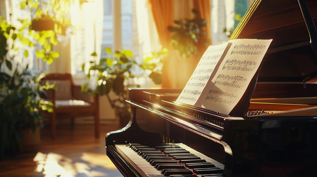 Cours de piano pour d&eacute;butants