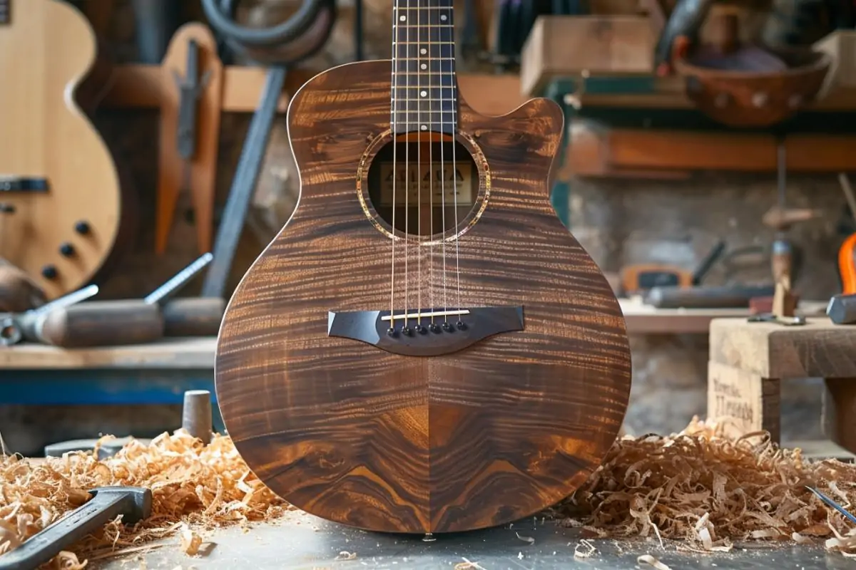Pourquoi la sélection du bois est-elle cruciale pour une guitare ?