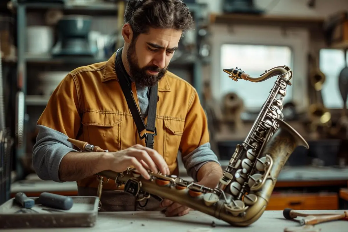 Quand et qui engager pour une réparation des clés d’un saxophone alto ?